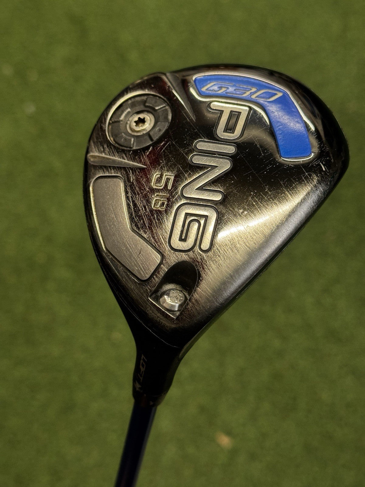 PING G30 5 Wood 18 Degree Regular Flex Shaft