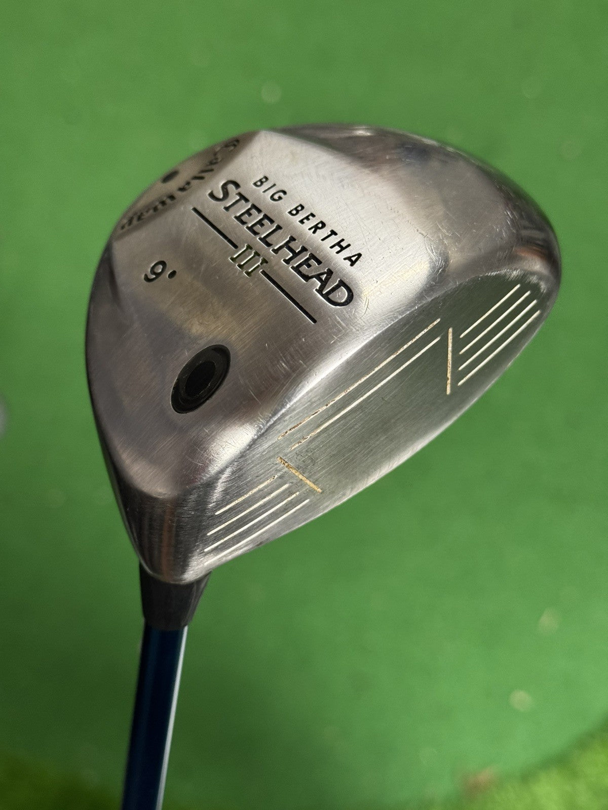 Callaway Big Bertha Steelhead 111 Driver 9 Degree Stiff Shaft