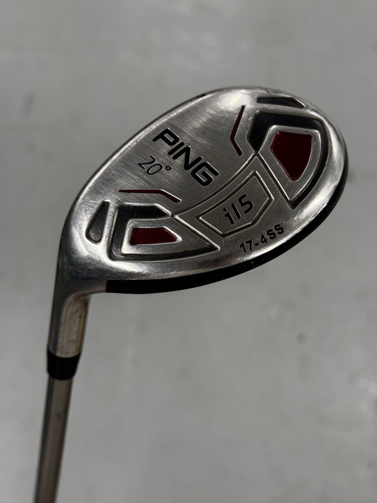 Ping I15 Hybrid 20 Degree Left Hand Stiff Shaft