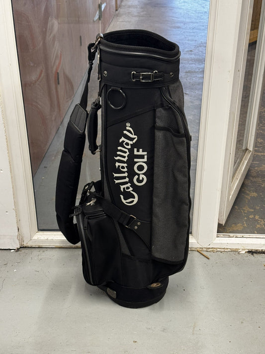 Callaway Retro 6 Way Cart Bag Black