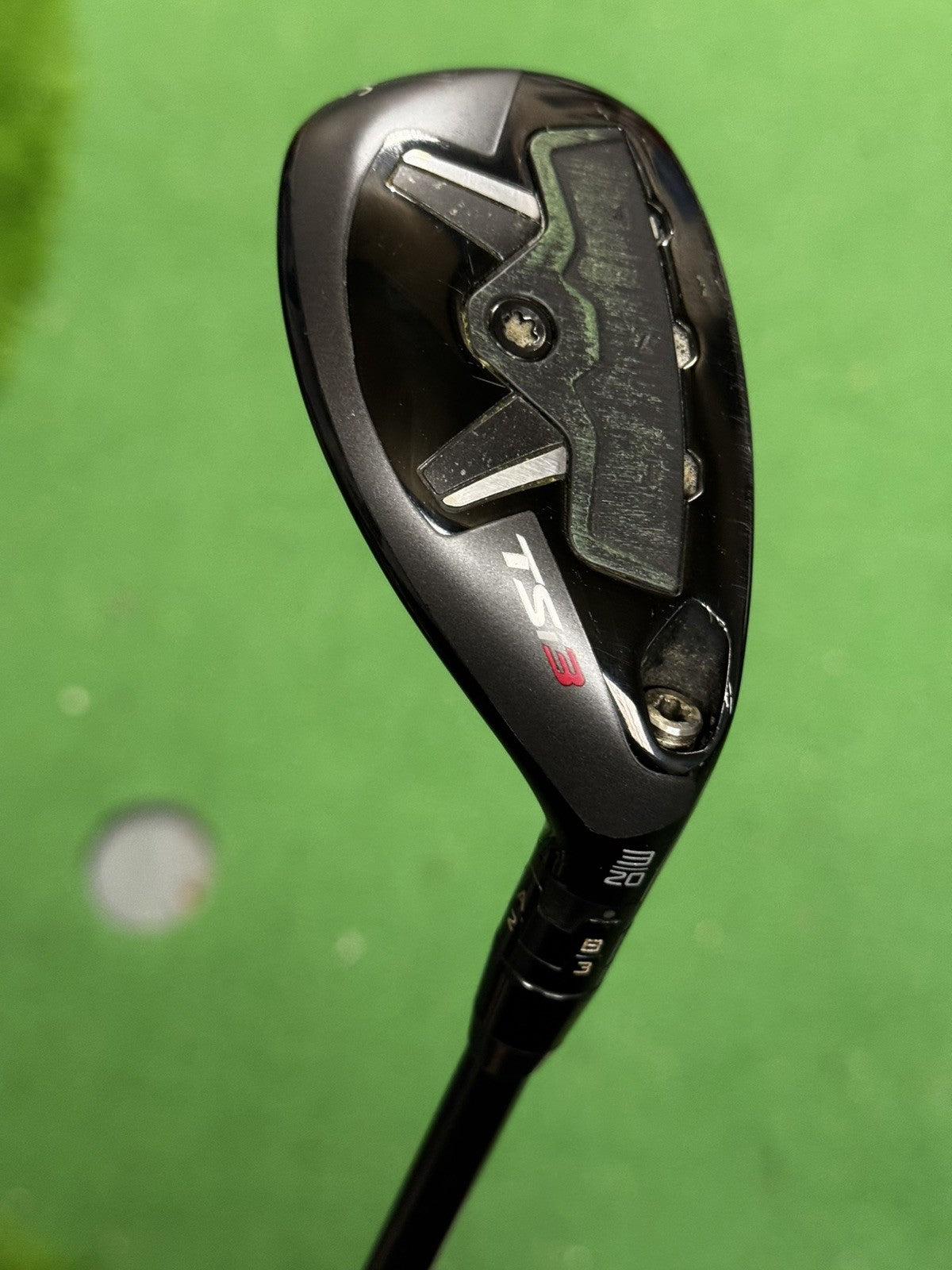 Titleist TSi3 3 Hybrid 20 Degrees Stiff Flex HZRDUS 6.0 Shaft