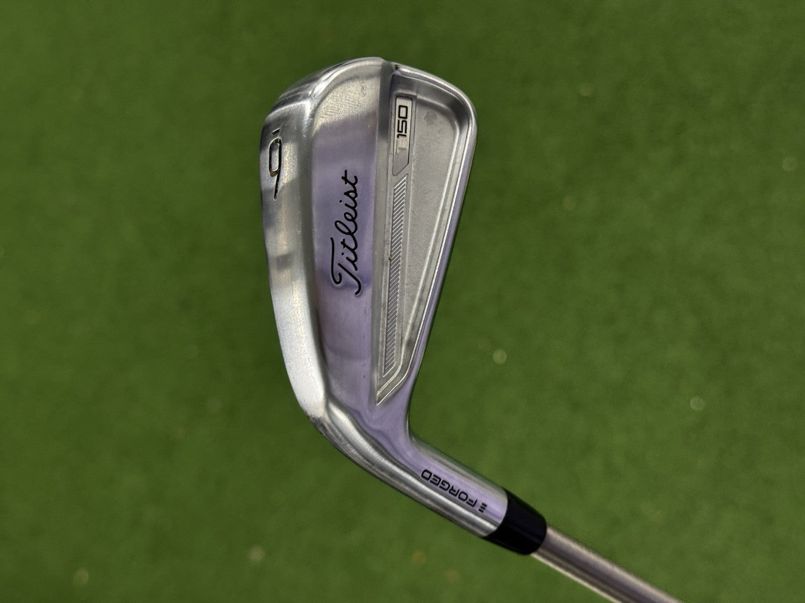 Titleist Left Hand T150 Iron Set 6-Gw Regular SteelFiber Shafts -1 Inch