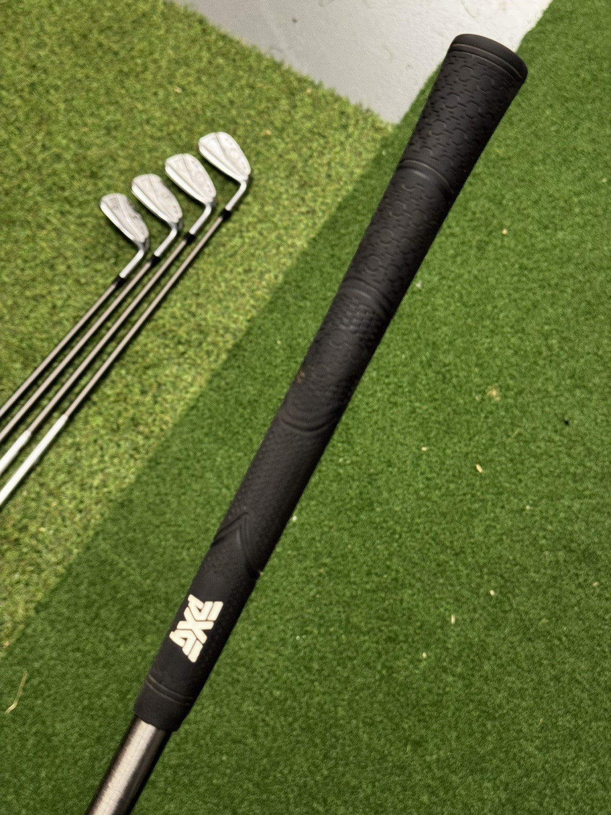 PXG 0311P GEN6 Double Chrome Iron Set 7-GW Stiff Flex SteelFiber Shafts