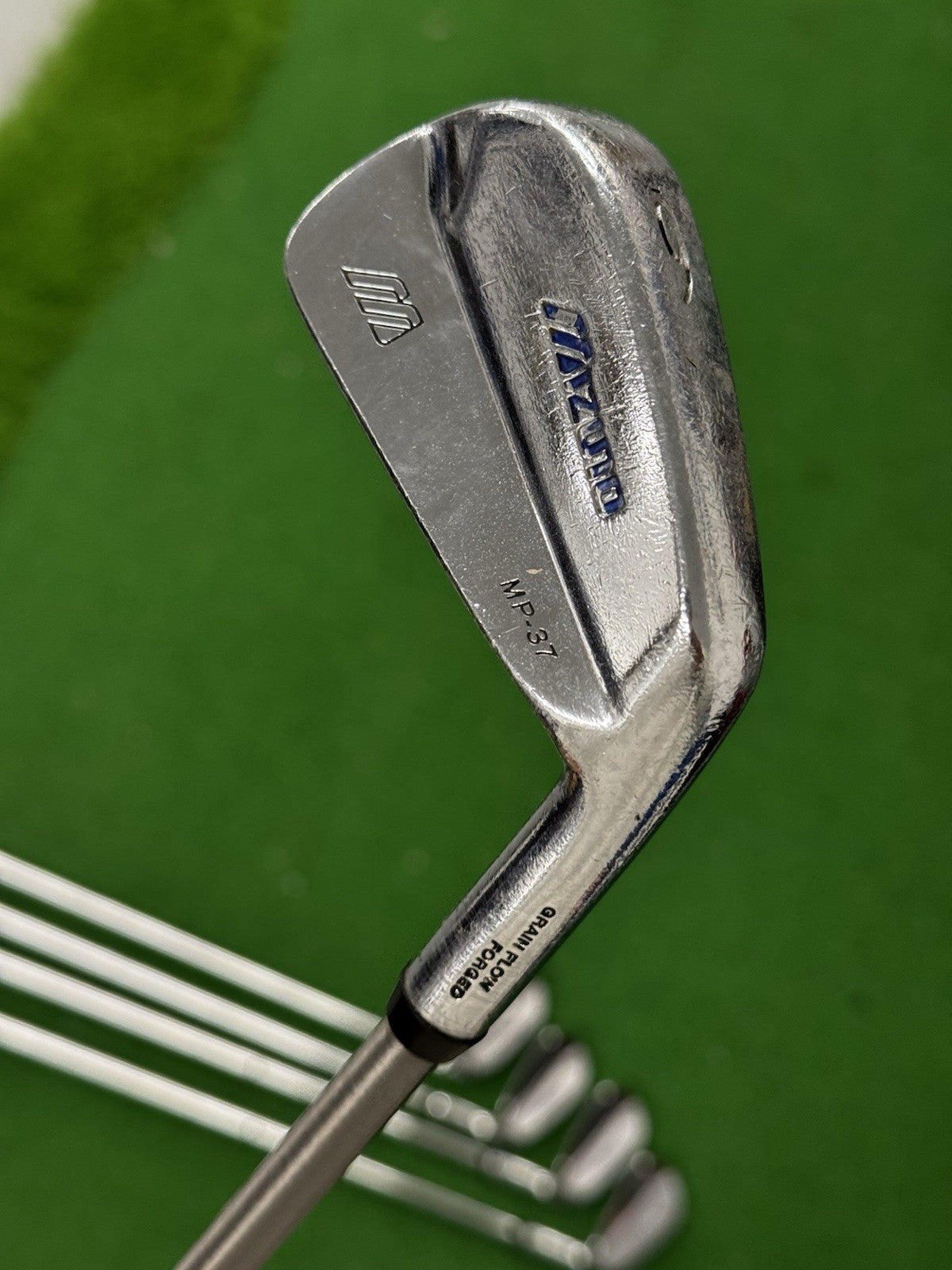 Mizuno MP-37 Irons 4-PW Regular Flex (Stiff 5/6 Iron) Used