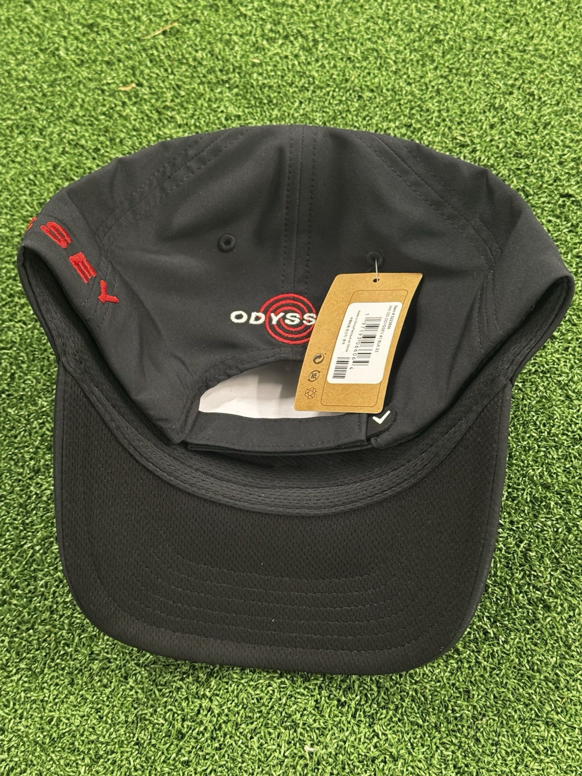 Odyssey Number One #1 Putter On Tour Golf Strapback Hat Cap