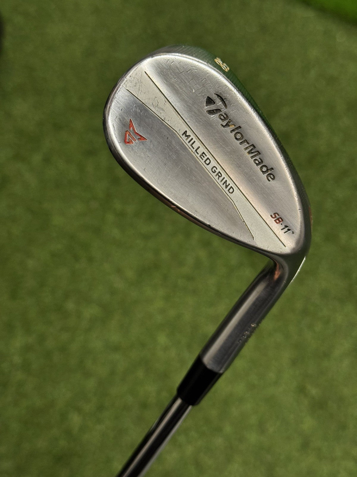 TaylorMade Milled Grind SB 58 Degree Wedge Stiff Steel Shaft