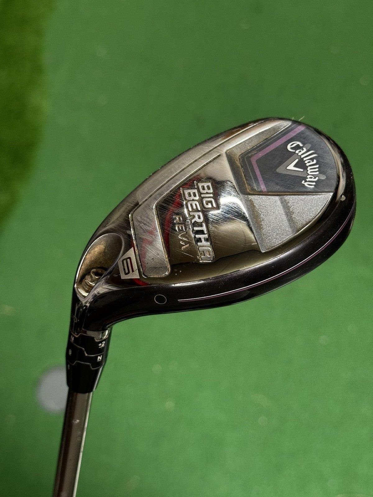 Callaway Left Hand Big Bertha Reva 2023 6 Hybrid 30 Degree Ladies Flex