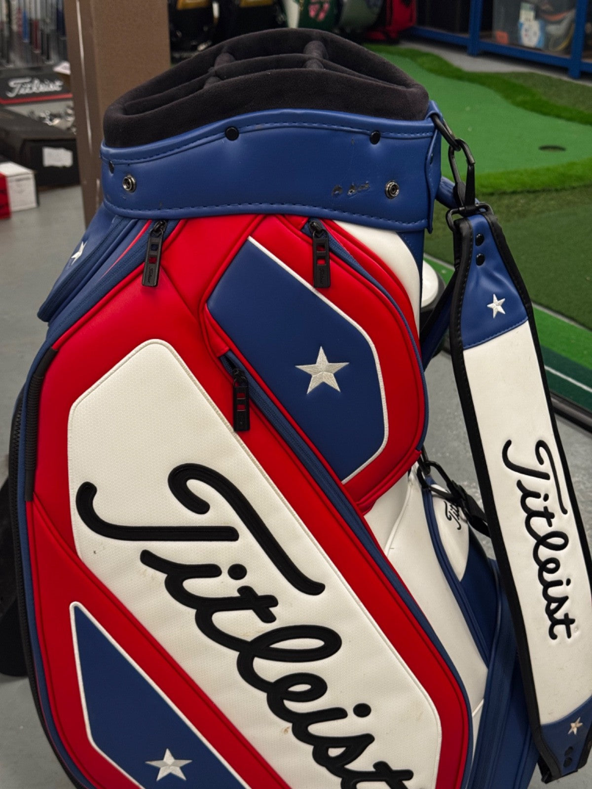 Titleist Limited Edition US Major Tour Staff Cart Bag  *used*