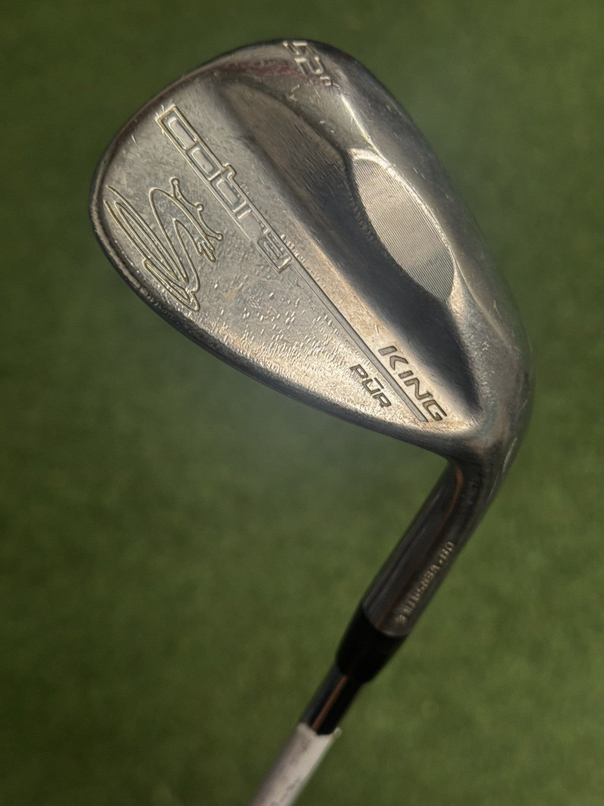 Cobra King Pur Gap Wedge 52 Degree Stiff Flex Steel Shaft