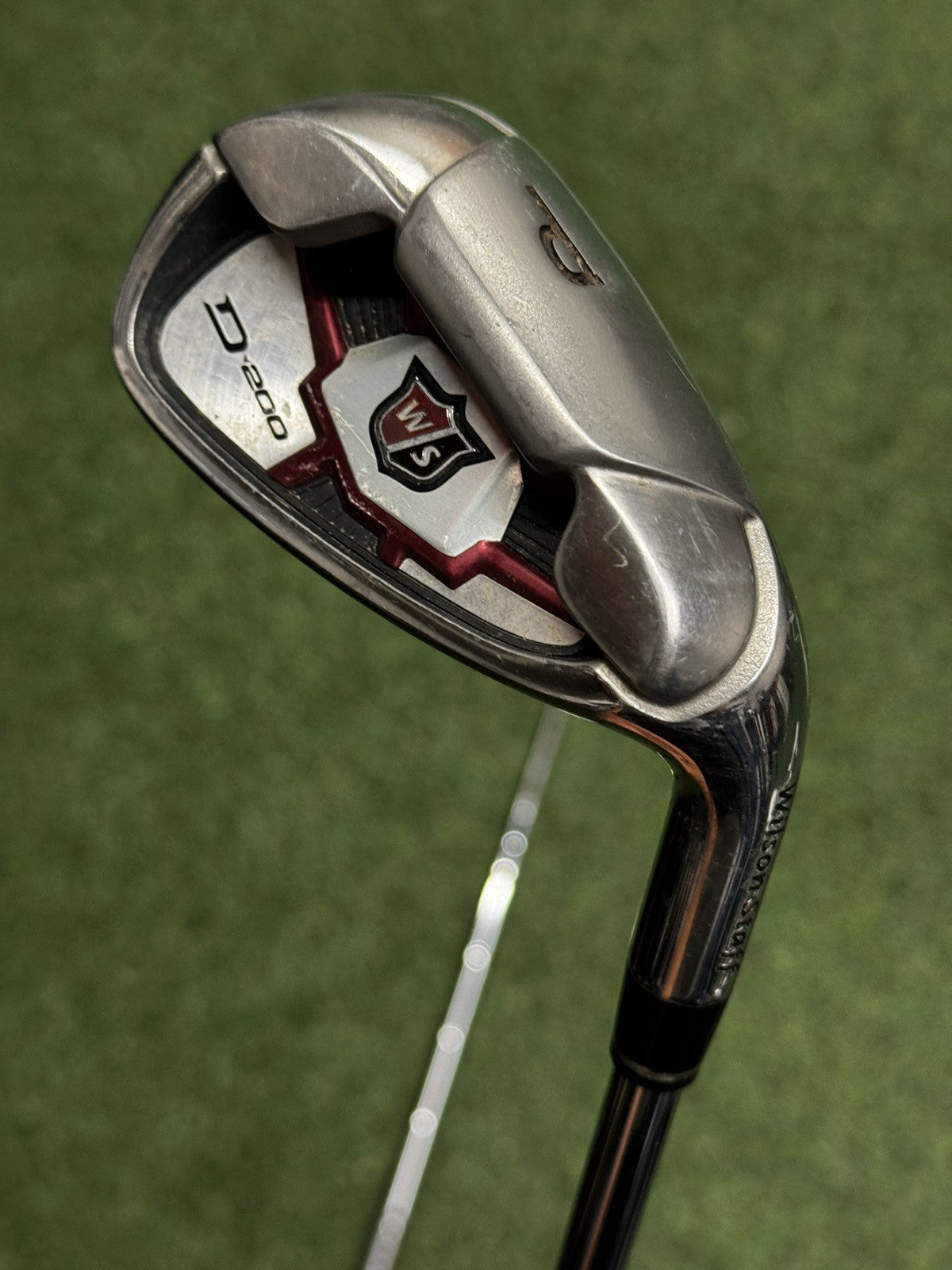 Wilson D200 Iron Set 5-PW+SW Uniflex Wilson Steel Shafts
