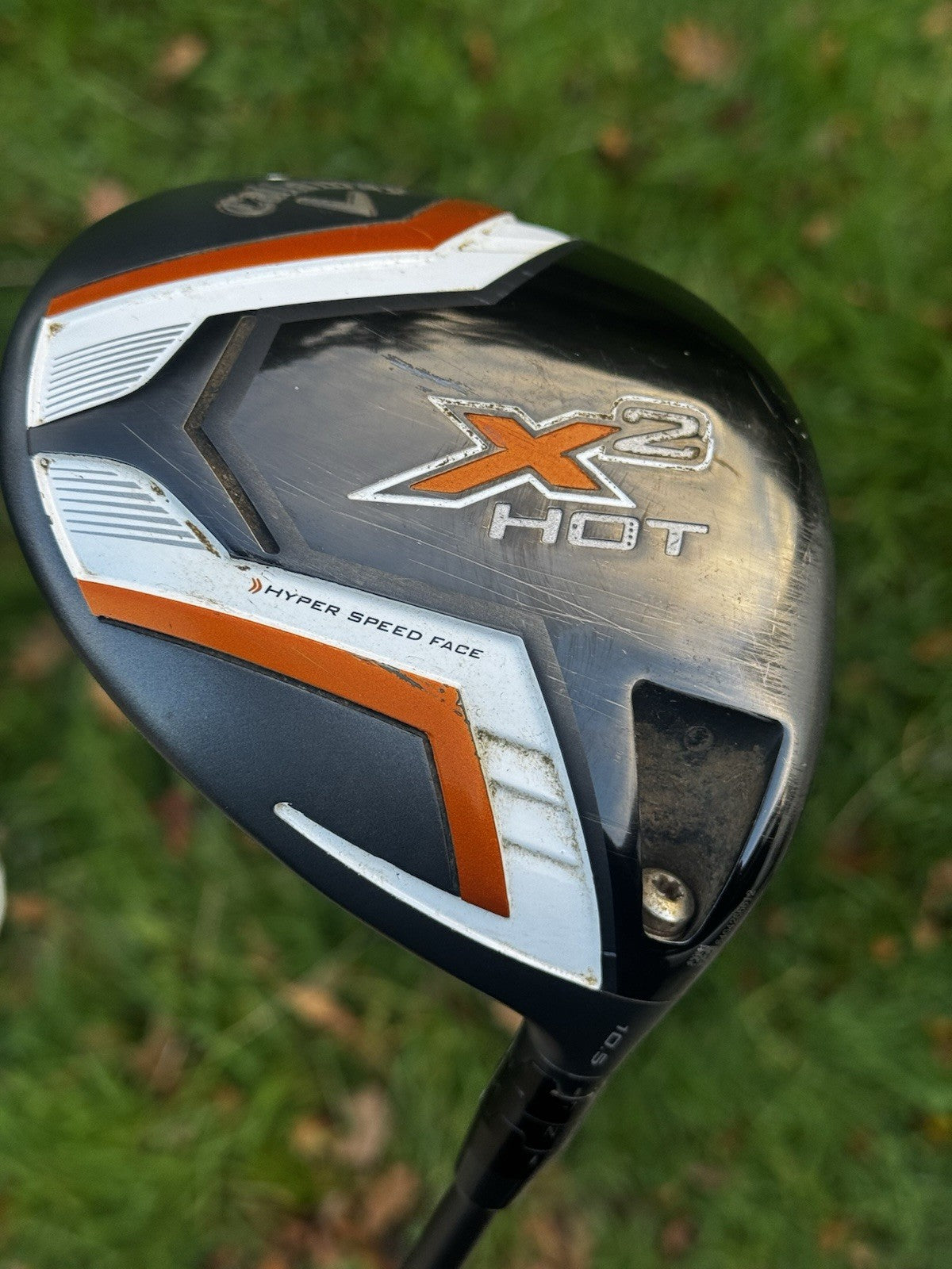 Callaway X2 Hot Driver 10.5 Degree Stiff Flex Aldila 55 Shaft