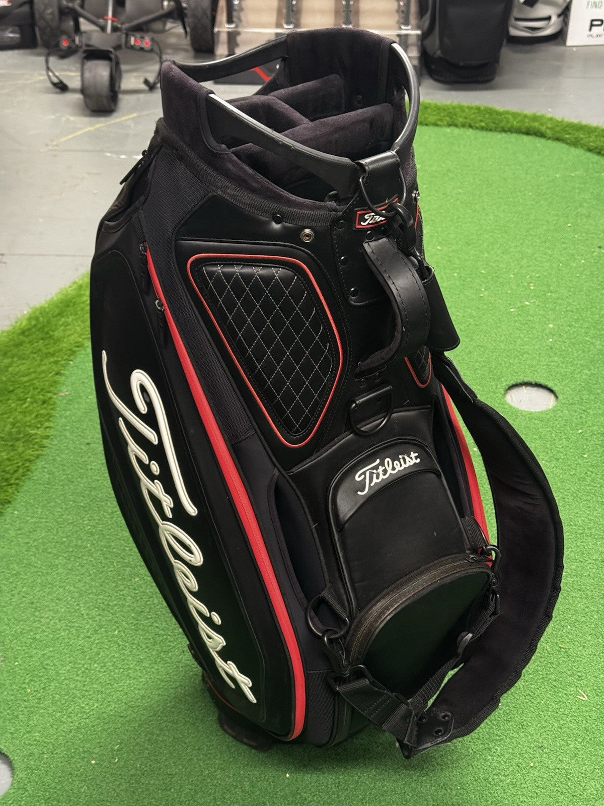 Titleist Tour Bag 6-Way Black/White/Red