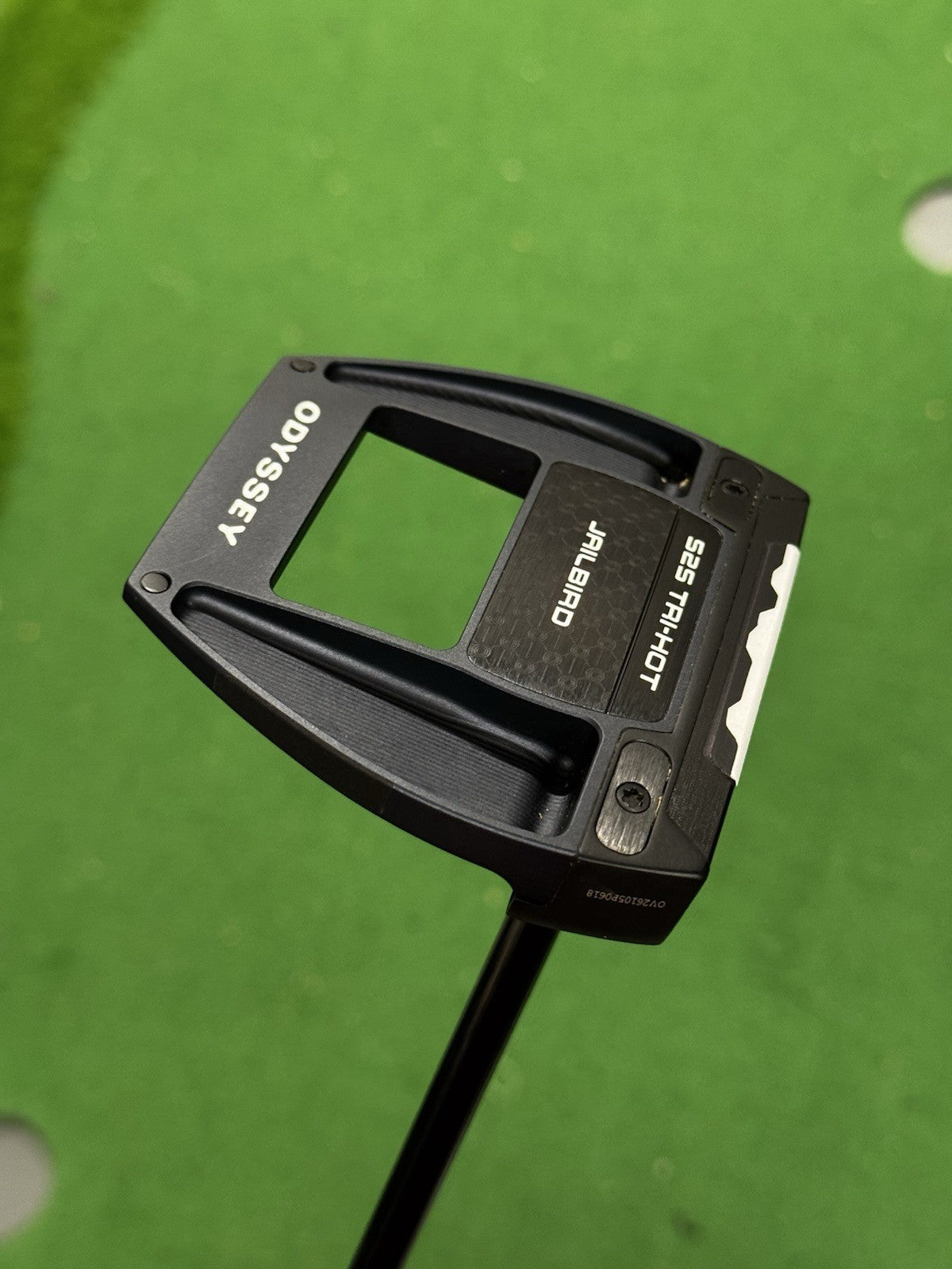 Odyssey Square 2 Square Tri-Hot Jailbird Black Putter 35 Inch