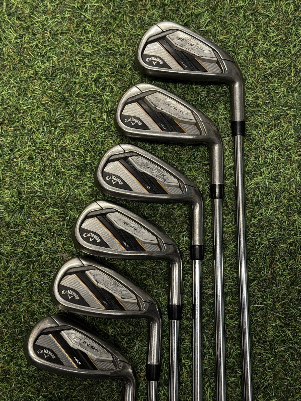 Callaway Mavrik Max Iron Set 6-SW Regular Flex KBS Steel Shafts