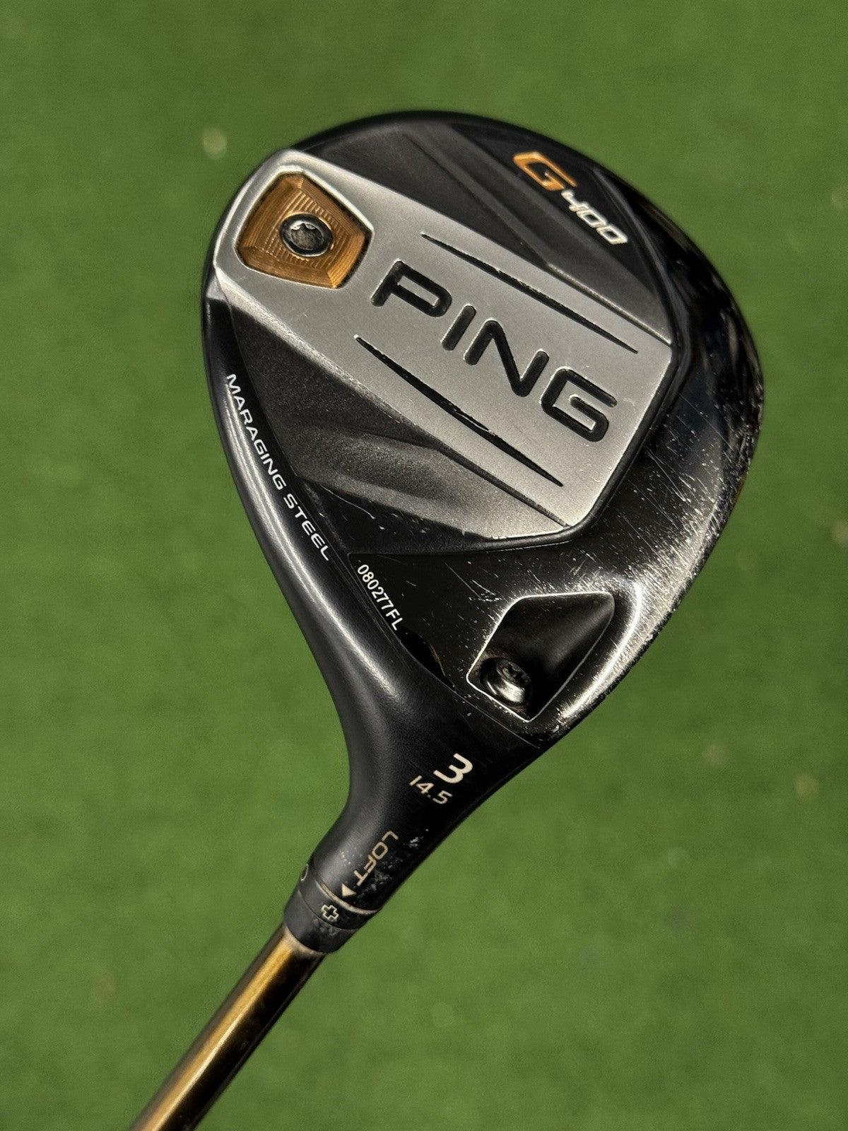 Ping G400 #3 Wood 14.5 Degree Regular Flex