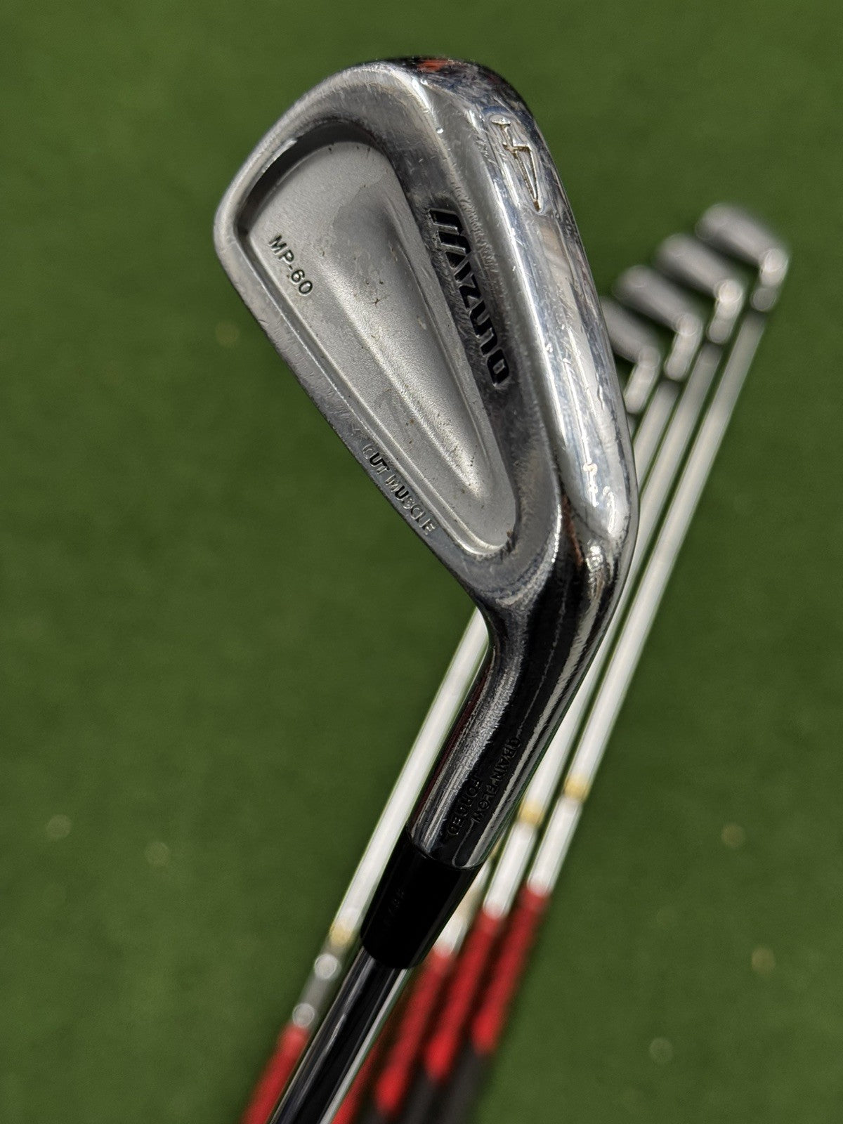 Mizuno MP-60 Iron set 4-PW Regular Flex Dynamic Gold R300 Shafts