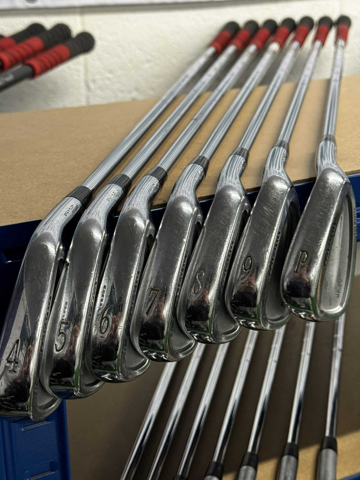 Mizuno MP-60 Iron set 4-PW Regular Flex Dynamic Gold R300 Shafts