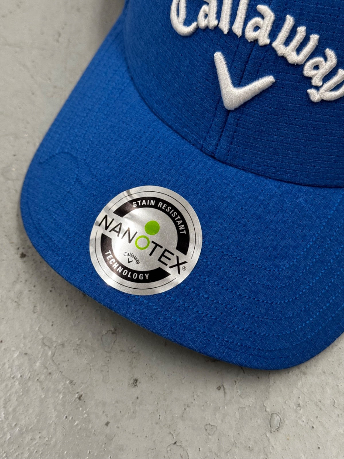 Callaway Odyessey Nanotex Golf Cap Adjustable One Size + Ball Marker