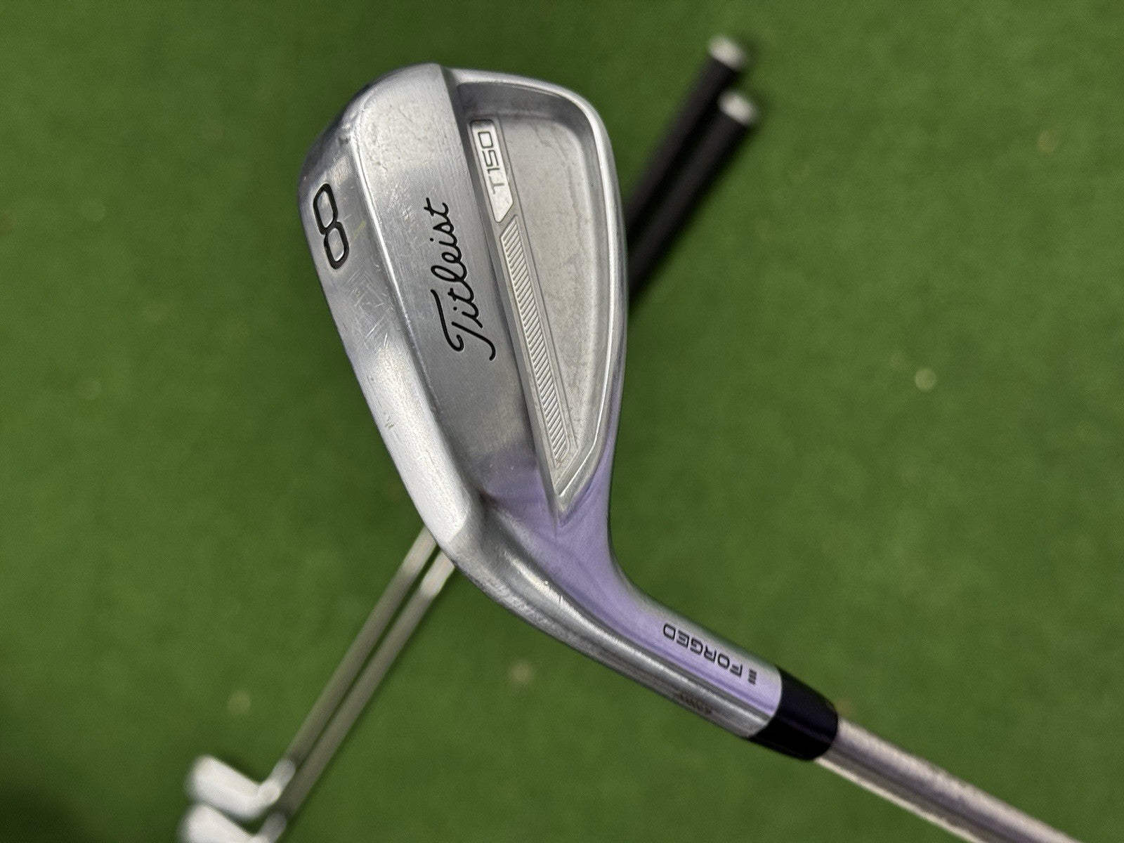 Titleist Left Hand T150 Iron Set 6-Gw Regular SteelFiber Shafts -1 Inch