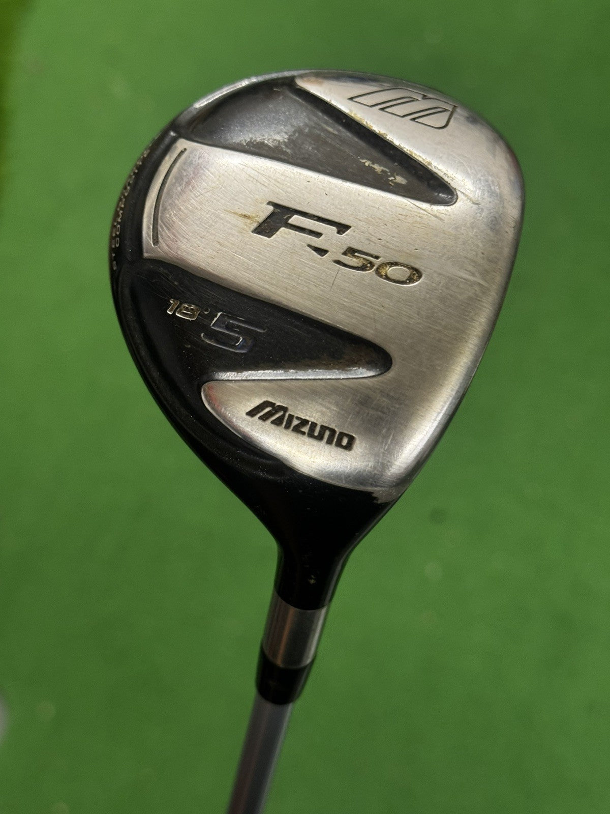 Mizuno F-50 5 Wood 18 Degree Lite Flex Mizuno Exsar FS2 Shaft
