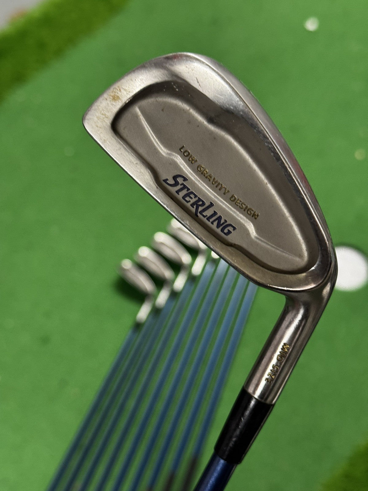 Mizuno Sterling Midsize Iron Set 3-Gw+Pw Ladies Flex Graphite Shafts