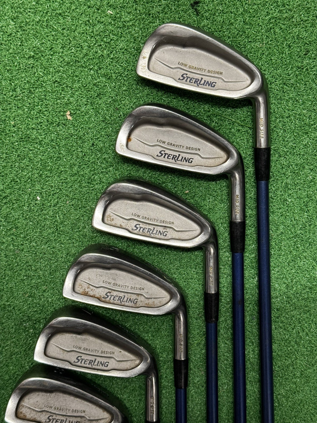 Mizuno Sterling Midsize Iron Set 3-Gw+Pw Ladies Flex Graphite Shafts