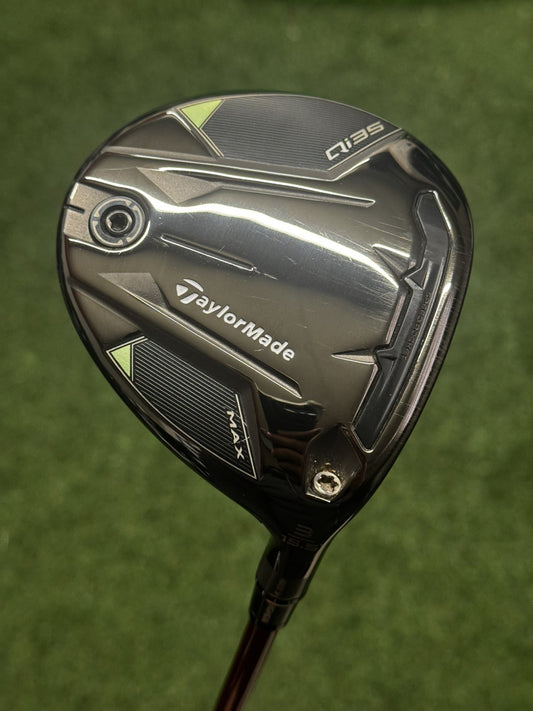 Taylormade Qi35 Max 3 Wood 15.5 Degree Regular Flex Shaft -1 inch 