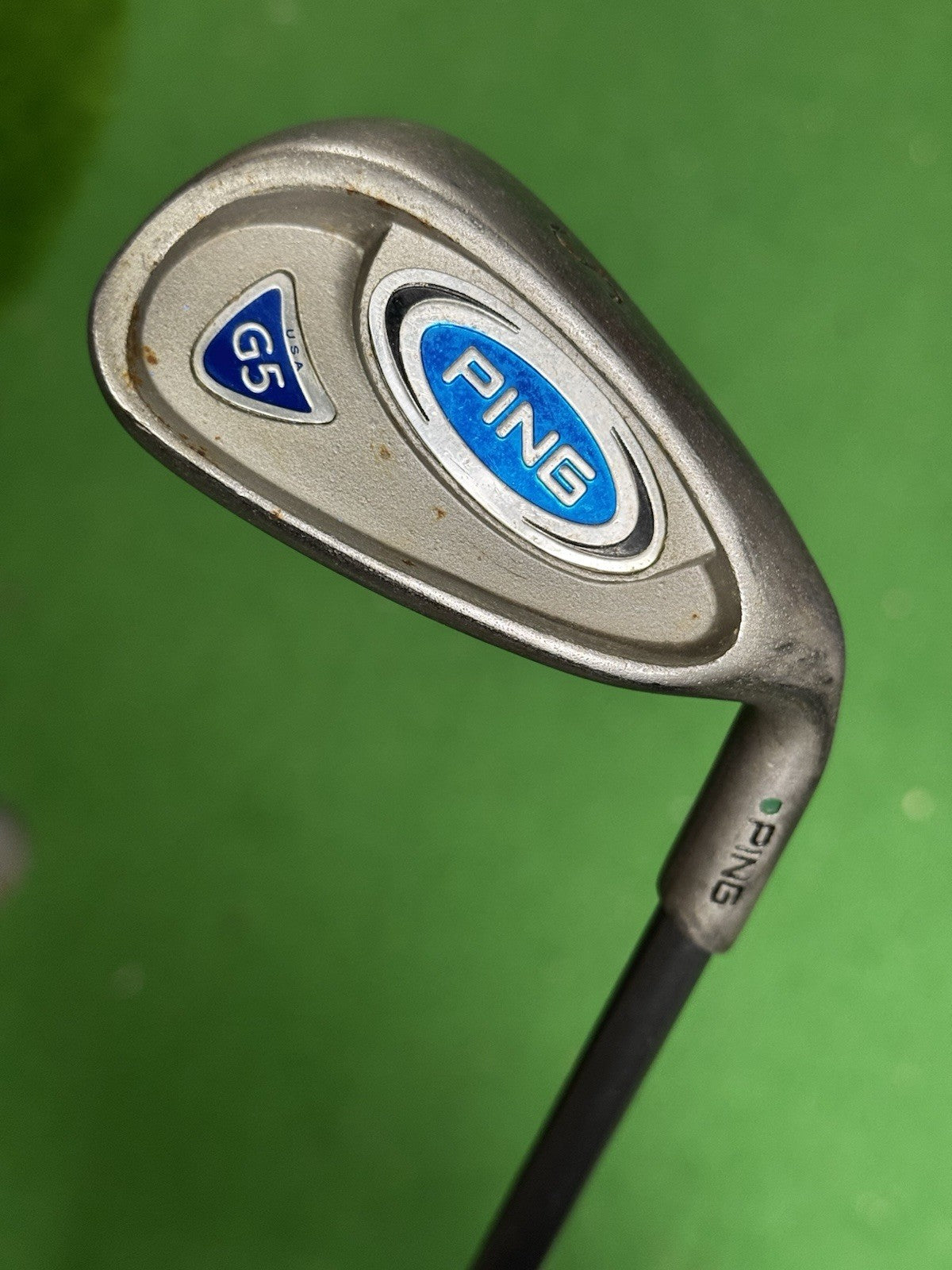 Ping G5 Sand Wedge Green Dot Graphite Regular Flex Shaft