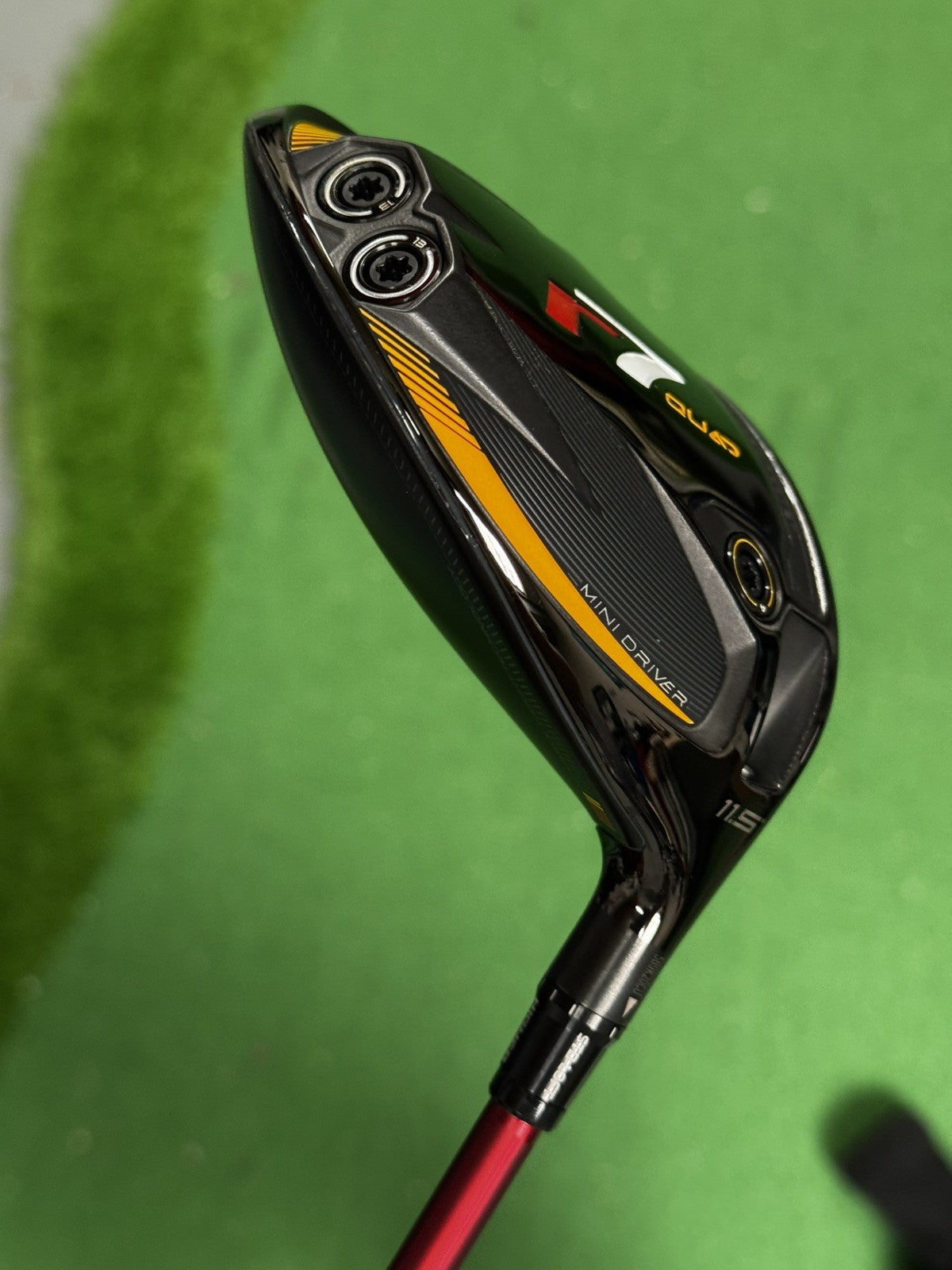 Taylormade R7 Quad Mini Driver 11.5 Degree Regular Flex Ventus Velacore Shaft