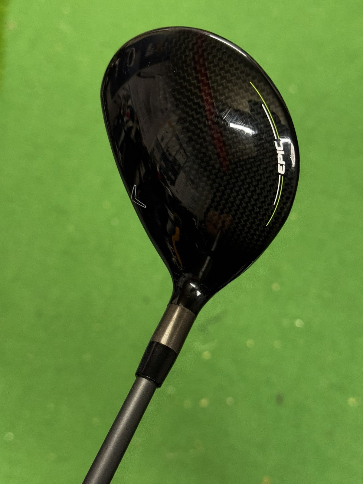 Callaway Epic Speed 5 Wood 18 Degree Stiff Flex HZRDUS Smoke Green Shaft