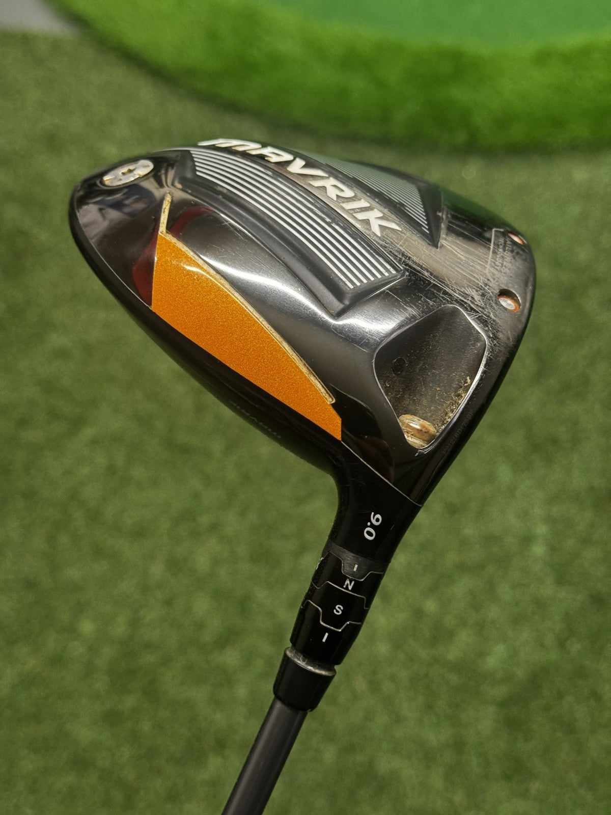 Callaway Mavrik Driver 9 Degree Stiff Flex HZRDUS Shaft