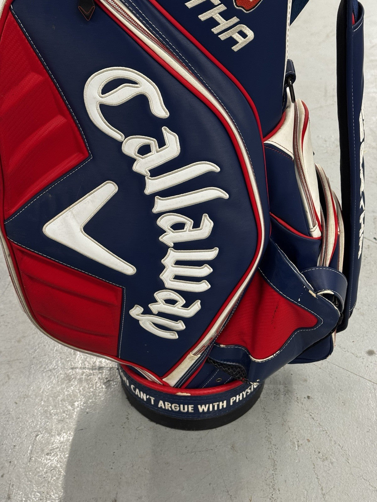 Callaway BIG BERTHA 14 Blue/Red Tour Staff Golf Bag