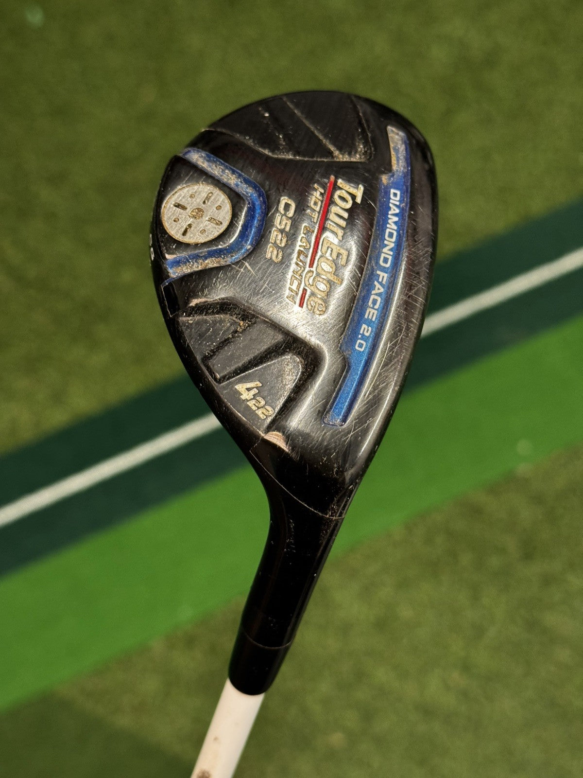 Tour Edge C522 4 Hybrid 22 Degree Regular Flex Fubuki HL Series 55 Shaft