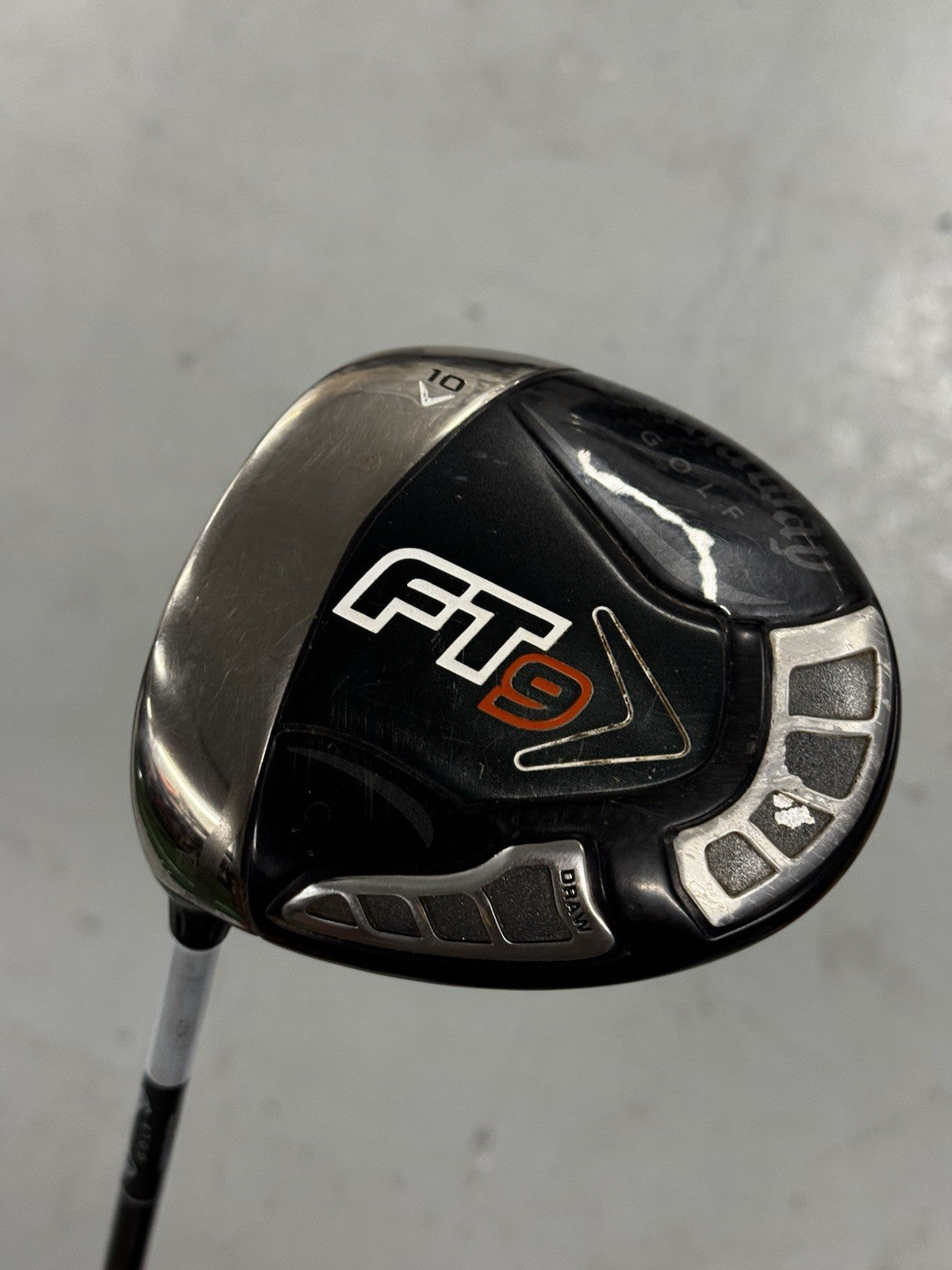 Left Handed Callaway FT-9 Driver 10 Degree Regular Flex Shaft *Used*