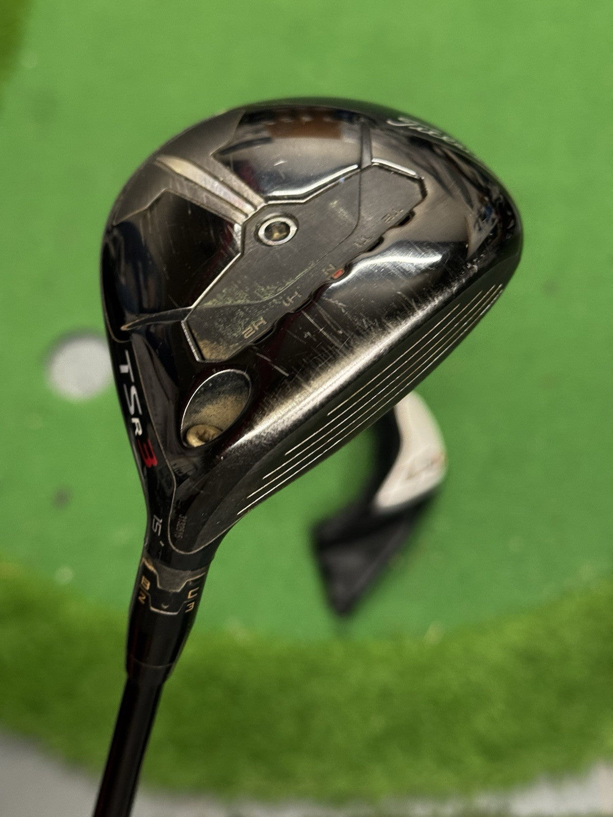 Titleist TSR3 3 Wood 15 Degree Stiff Flex HZRDUS 6.0 Shaft