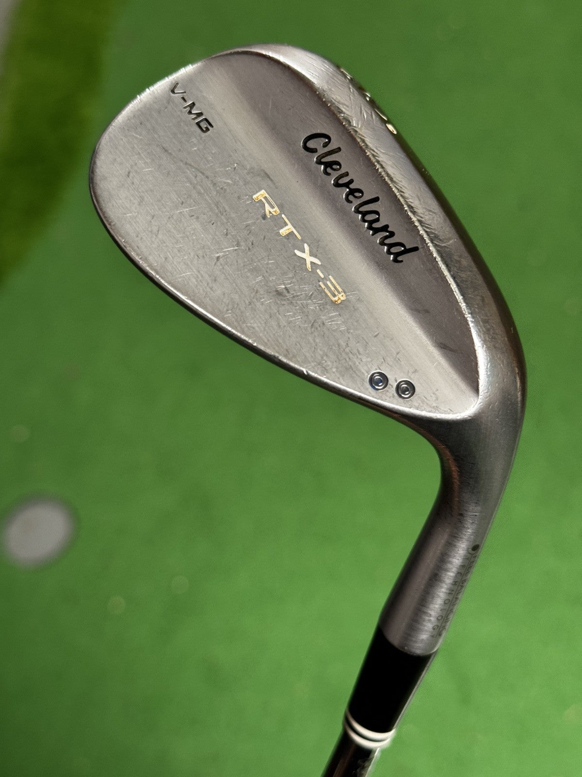 Cleveland RTX3 V-MG Lob Wedge 60 Degree Wedge Flex Dynamic Gold Shaft