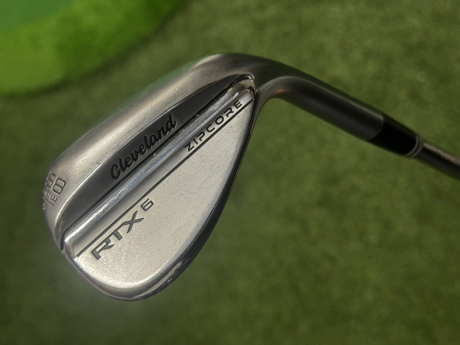 Cleveland RTX 6 Zipcore Lob Wedge 58 Degree Wedge Flex Dynamic Gold Shaft