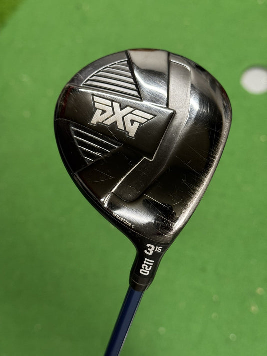 PXG 0211 2022 3 Wood 15 Degree Regular Flex Riptide Shaft