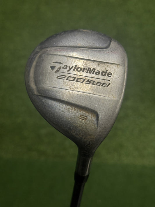  TaylorMade 200 Steel 9 Wood 24 Degree Ladies Flex  