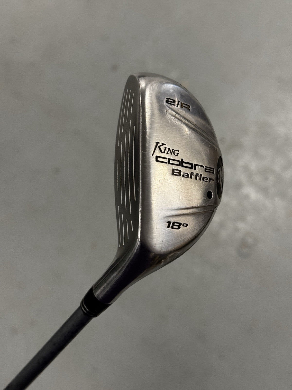 King Cobra Baffler Left Hand 2 Hybrid 18 Degree Regular Flex