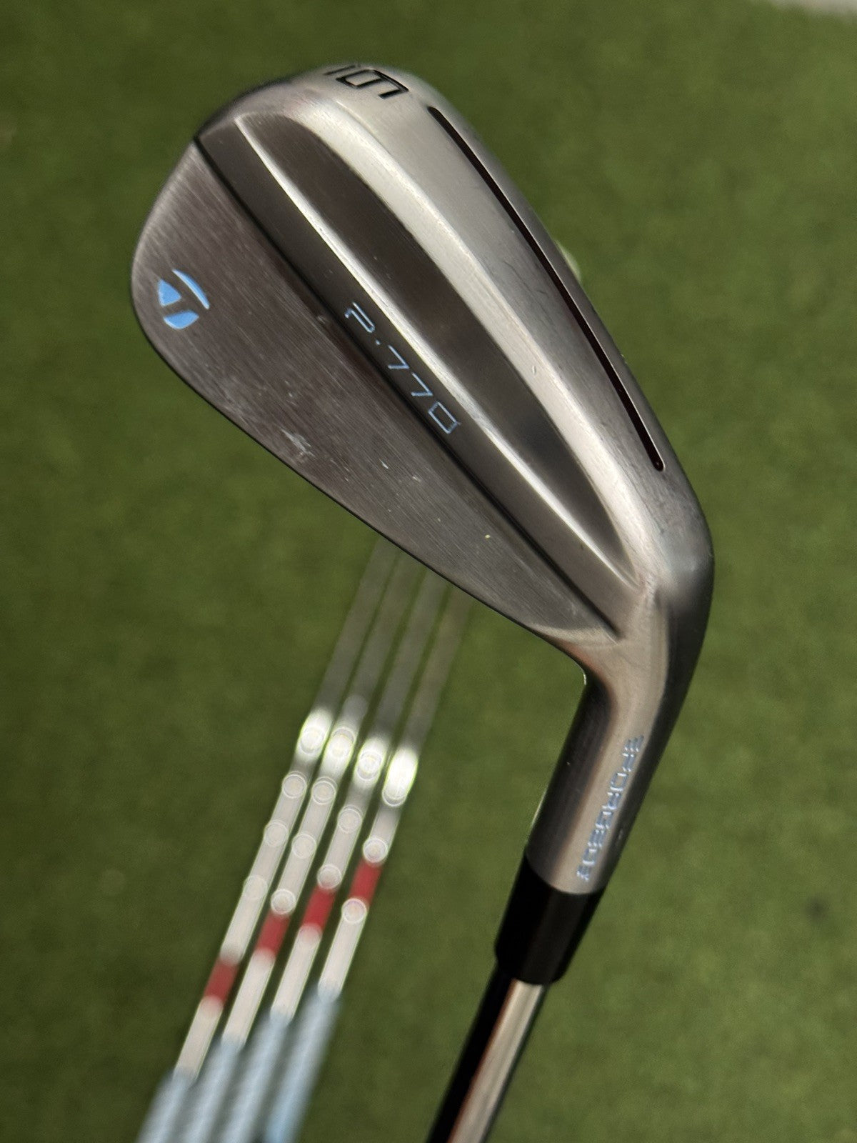 Taylormade P.7CB/P770 Combo Iron Set 5-PW KBS Tour X Stiff Shafts