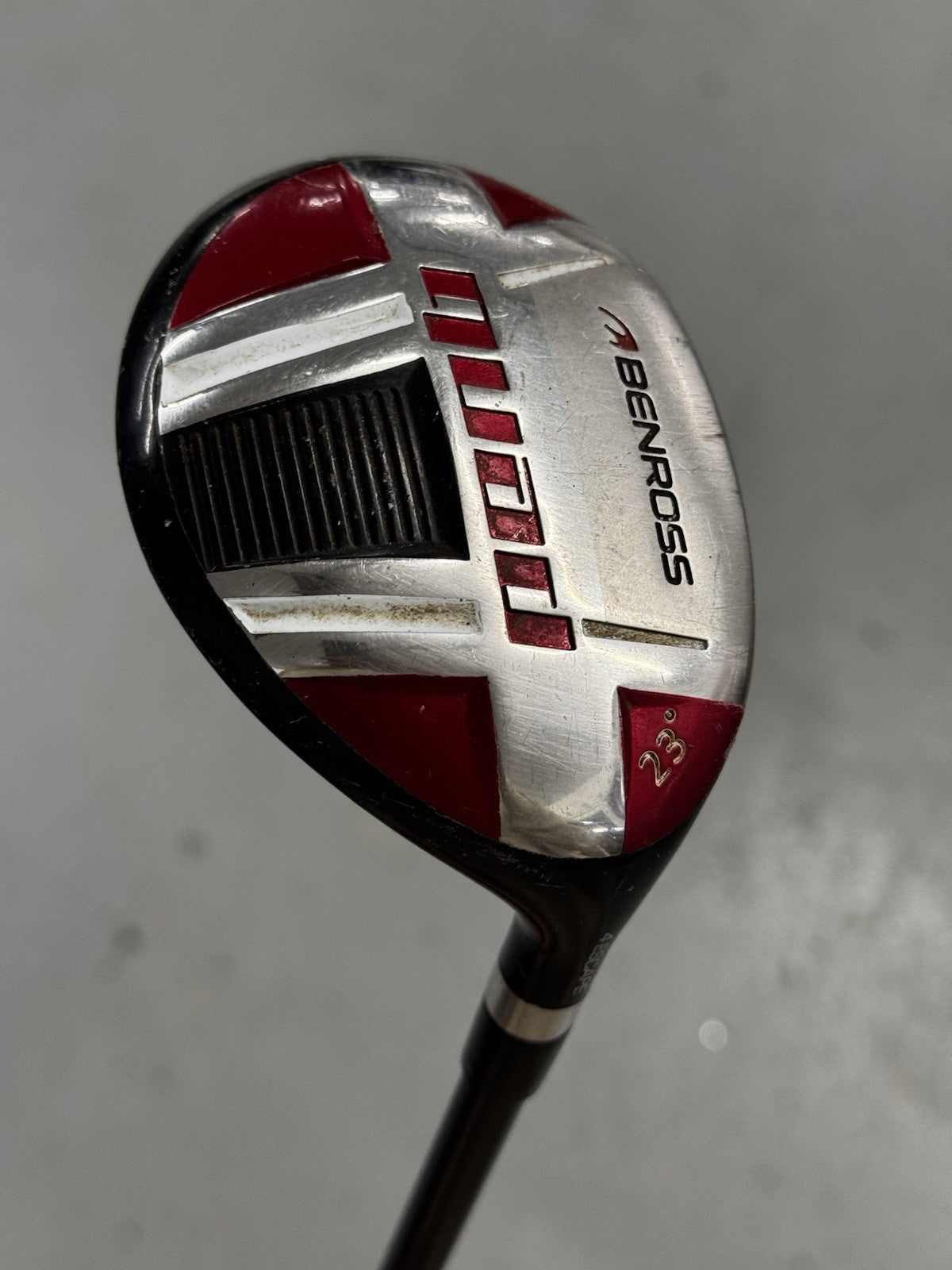 Benross Quad #3 Hybrid 23 Degree Regular Flex Aldila Voodoo Shaft