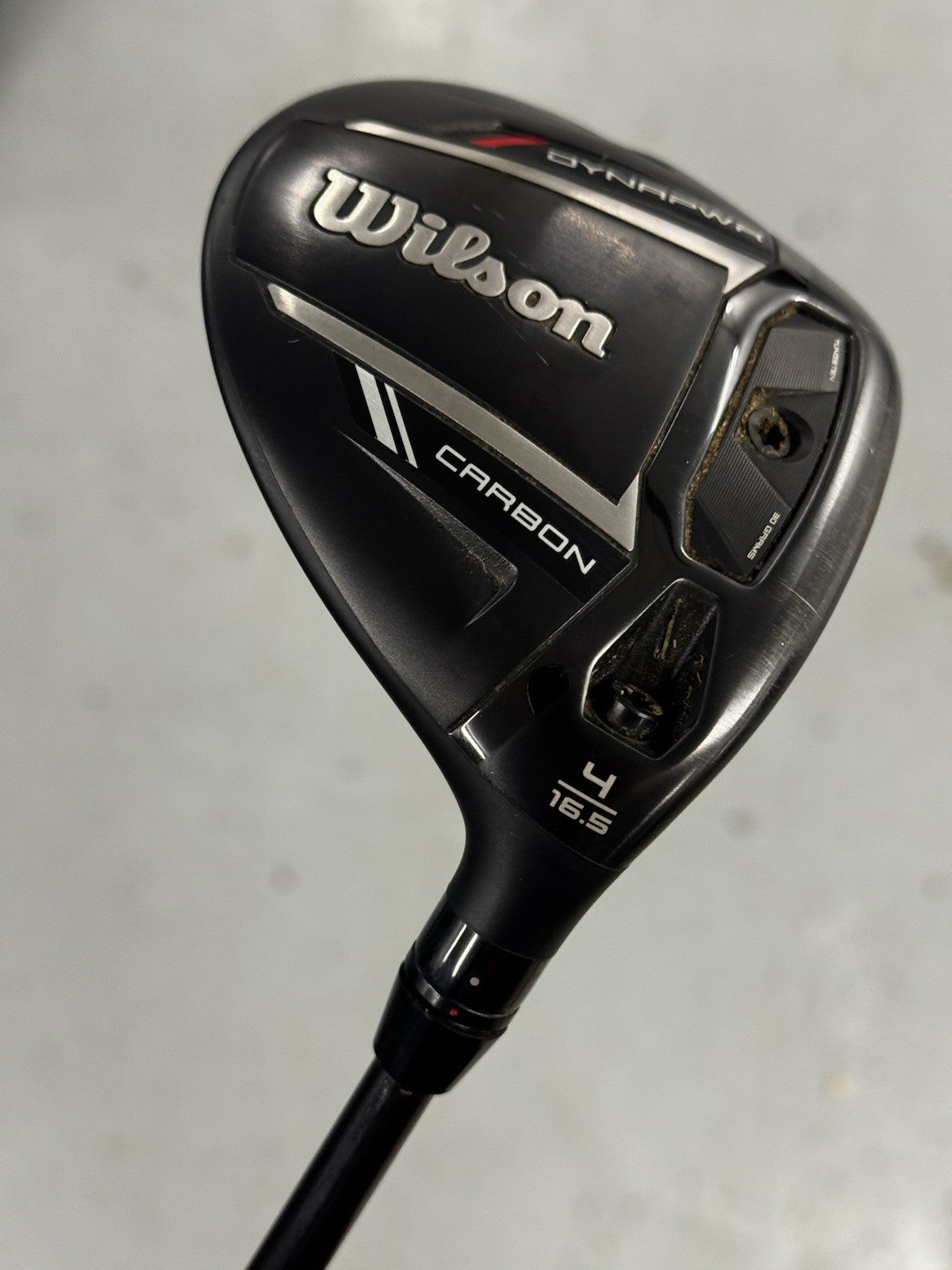 Wilson 2025 Dynapower Carbon 4 Wood 16.5 Degree X Stiff Shaft