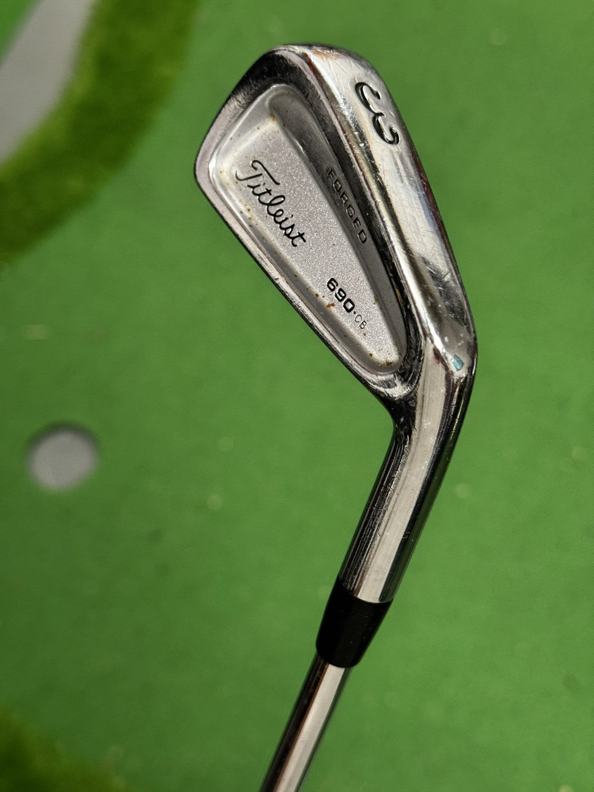 Titleist 690 CB 3 Iron Forged R300 Regular Flex Steel Shaft
