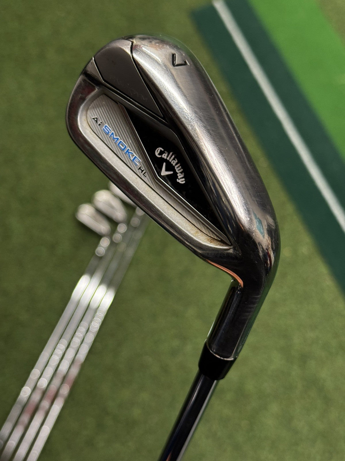Callaway Paradym Ai Smoke HL Iron Set 5-AW Regular Flex AMT Red R300 Shafts
