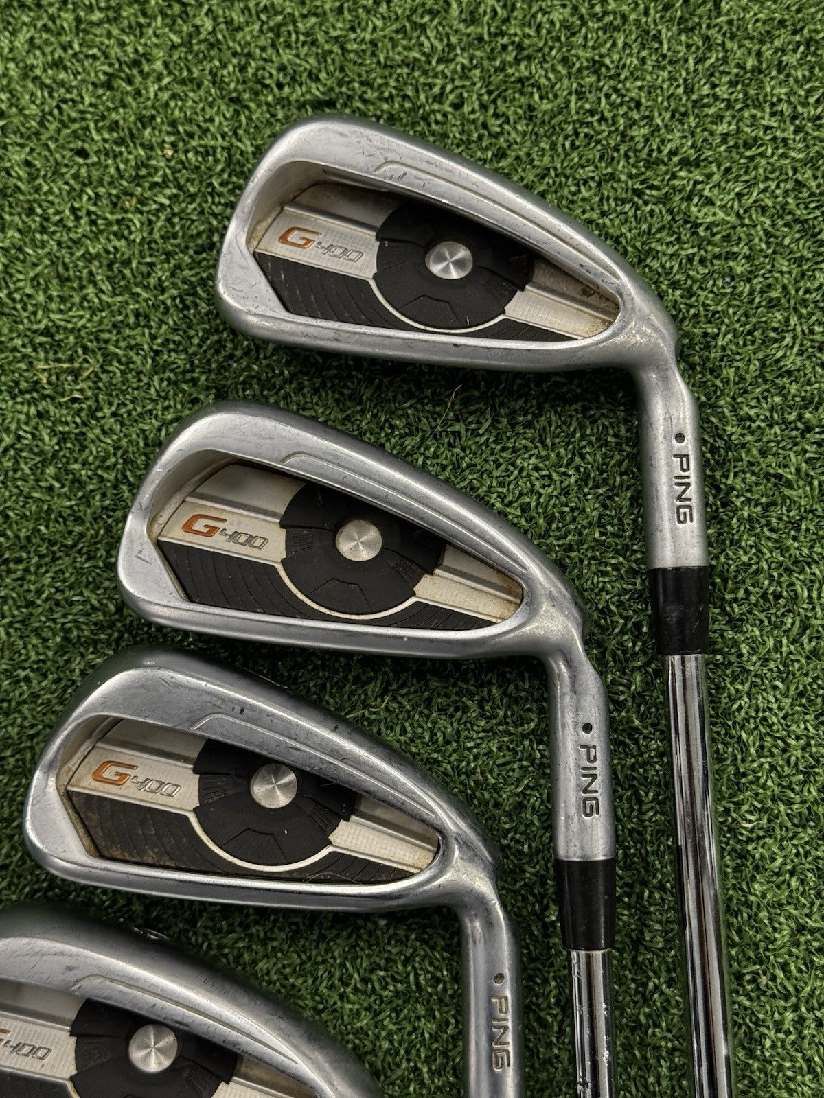 Ping G400 Iron Set 5-PW+UW+SW (NO 8 iron) Black Dot Regular Flex Shafts