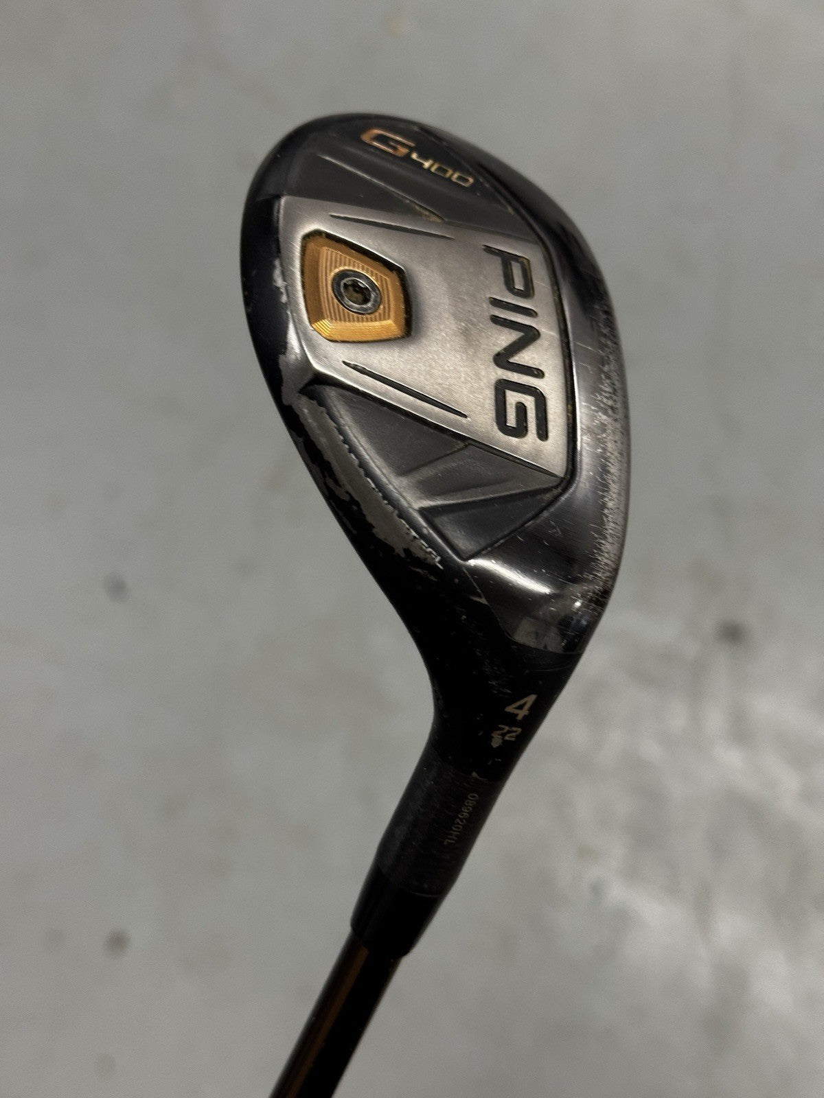 Ping G400 #4 Hybrid 22 Degree Senior Flex Ping Alta CB 70 Shaft