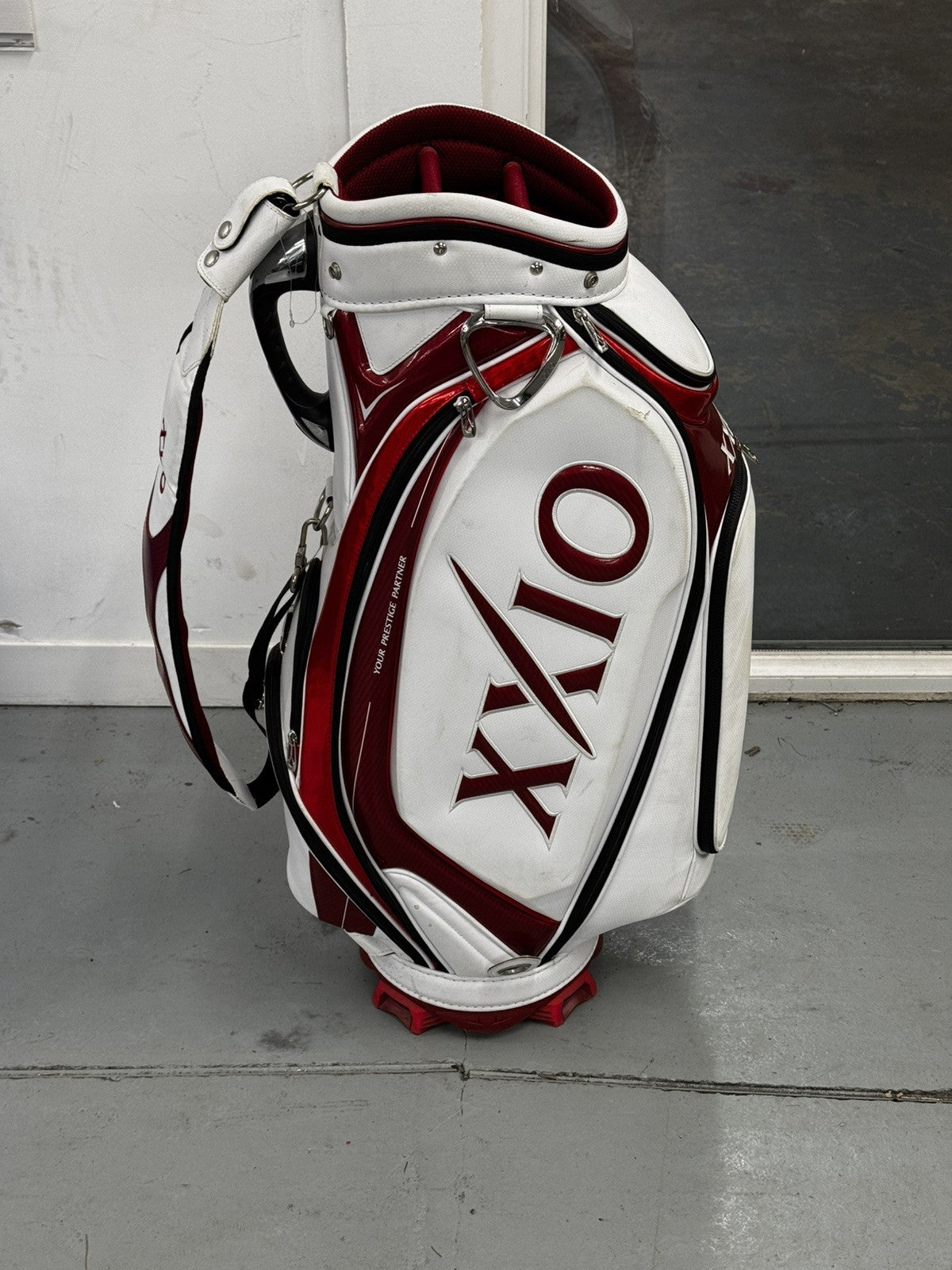 Srixon XXIO Tour Cart Golf Bag White/Red