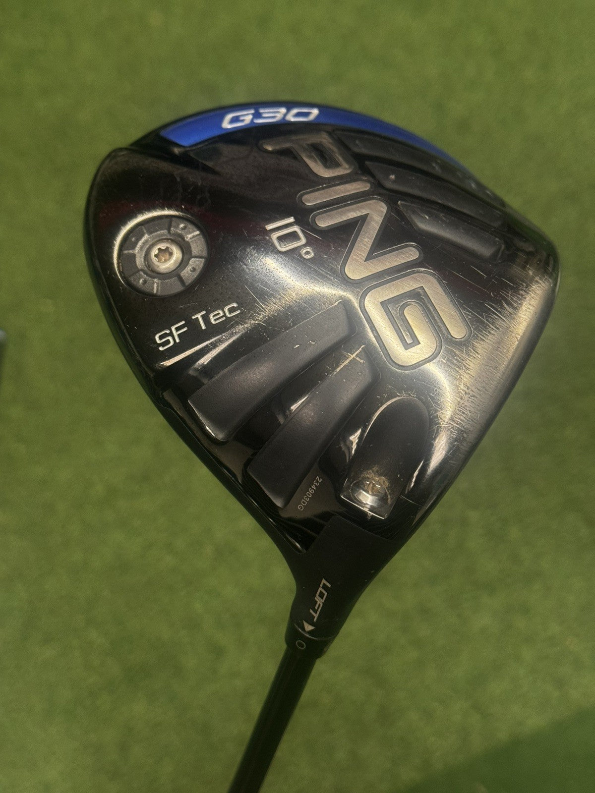 Ping G30 SF Tec Driver 10 Degree Stiff Flex Shaft