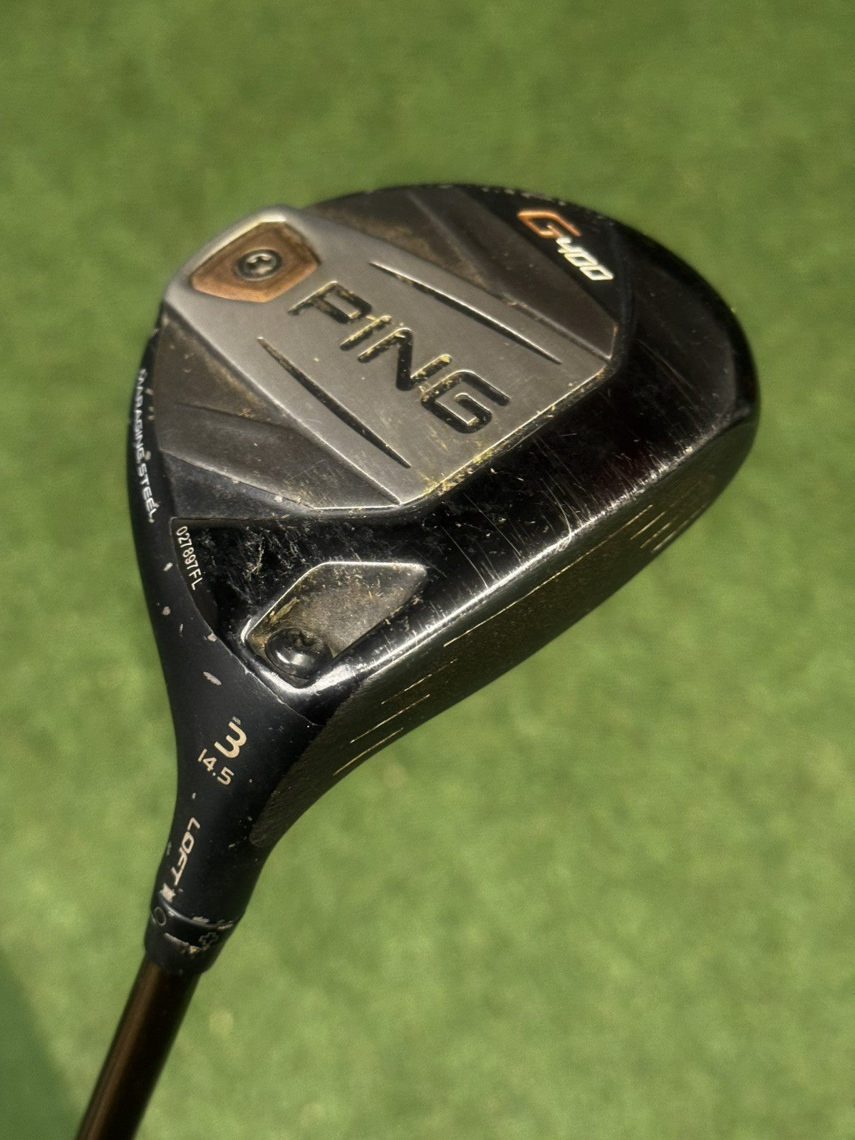 Ping G400 3 Wood 14.5 Degree Regular Flex Ping Alta CB 65 Shaft